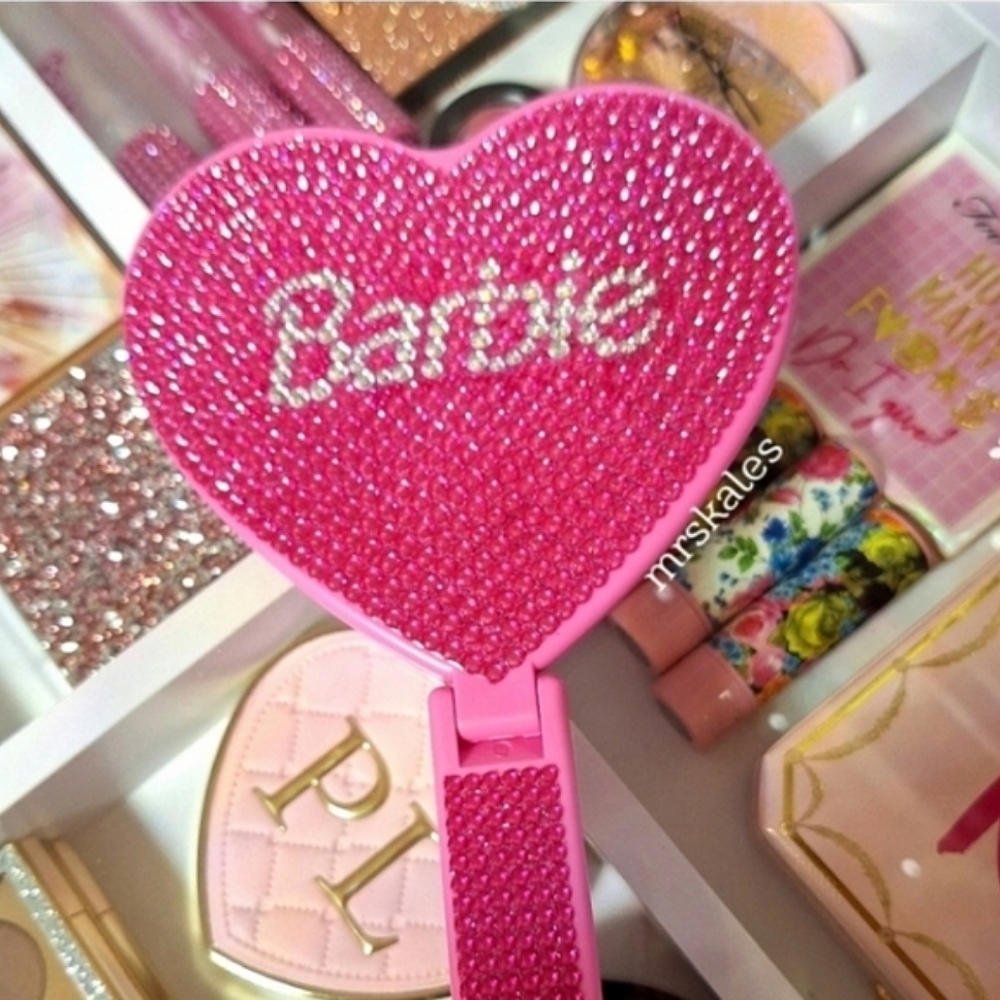 Barbie Rhinestone Hand Mirror - Picture 4 of 16